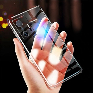 2021 New เคส Xiaomi Mi 11T 10T Pro 11 Lite NE Ultra 5G POCO X3 GT NFC M3 Pro F3 Phone Casing Clear Slim Case Transparent Back Cover เคสโทรศัพท์ Xiaomi11T Mi11T 11TPro 11Lite