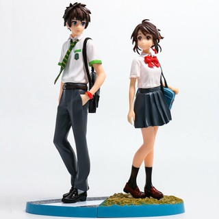 พร้อมส่งชุดฟิกเกอร์การ์ตูนญี่ปุ่น Tachibana Taki And Miyamizu Mitsuha