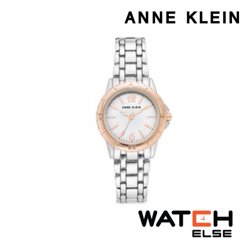 Anne Klein AK-AK-3055SVTT นาฬิกาข้อมือผู้หญิง สายstainless สีเงิน