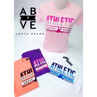 เสื้อยืด AboveBrand พร้อมจัดส่ง มี 4 สี ( S &amp; M )