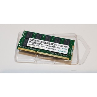 RAM ECC Notebook 8GB SOD 135V PC3-12800 CL11 Apacer