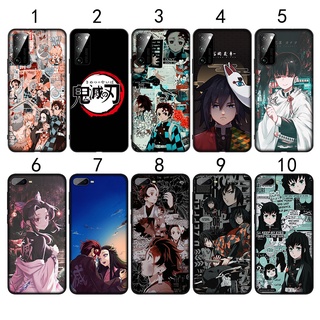 เคสซิลิโคนนิ่ม ลายอนิเมะ Demon Slayer EG7 สําหรับ OPPO A53S A55 A56 A16 A16S A54S F19 A74 A95 5G