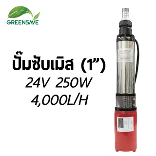 ปั๊มซับเมิส (1”) 24V 250W 4,000L/H