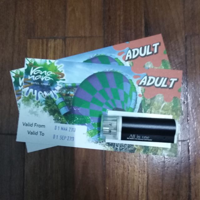 บัตรสวนน้ำ​ VANA​ NAVA​ WATER​ JUNGLE
