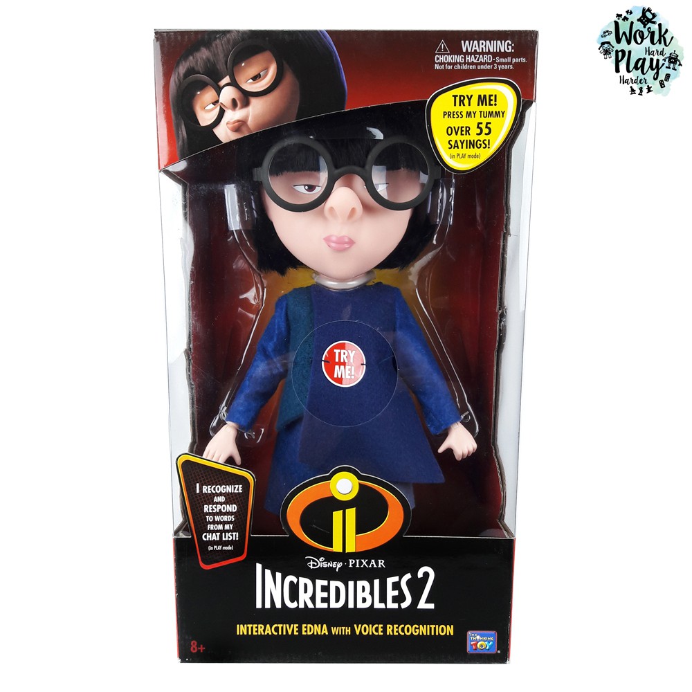 Incredibles 2 Edna Mode อินเตอร์ แอคทีฟ ทอล์คกิ้ง ดอล