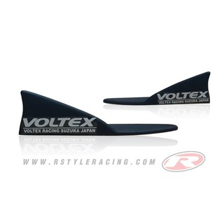 เสริมชายข้าง VOLTEX V4 รุ่นแถม STICKER VOLTEX สีดำด้าน