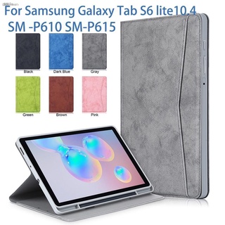 □❡เคสโทรศัพท์มือถือ Tpu สําหรับ Samsung Galaxy Tab S6 Lite 10 . 4 Sm - P 610 / 615 whit s pen