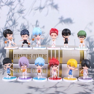 ฟิกเกอร์ Kurokos Basketball Action Figures ของเล่นสําหรับเด็ก 6 ชิ้น