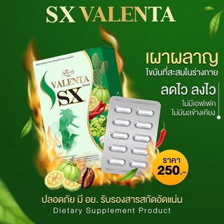 SX วาเลนต้า Valenta บล็อกแป้ง บล็อกไขมัน คุมหิว อิ่มนาน เร่งเผาผลาญ