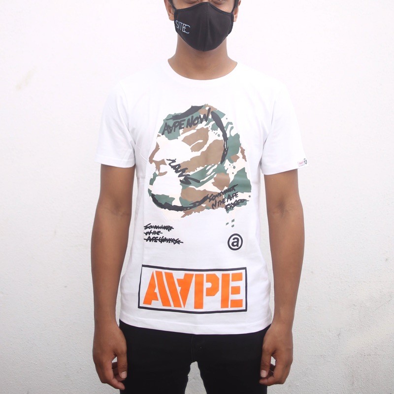 เสื้อยืด Aape คุณภาพระดับพรีเมียม (Baju High Quality ) เสื้อยืด Aape
