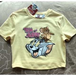 เสื้อครอป Tom and Jerry ใหม่ ของแท้จากอังกฤษ