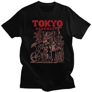 เสื้อยืดผ้าฝ้ายพิมพ์ลายขายดี เสื้อยืดลําลอง พิมพ์ลาย Tokyo Revengers แฟชั่นฤดูร้อน โอเวอร์ไซซ์