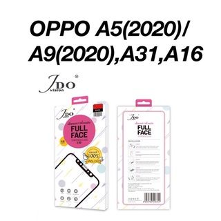 ฟิล์มกระจกเต็มจอใส oppo รุ่น a52020,a92020,a31,a16