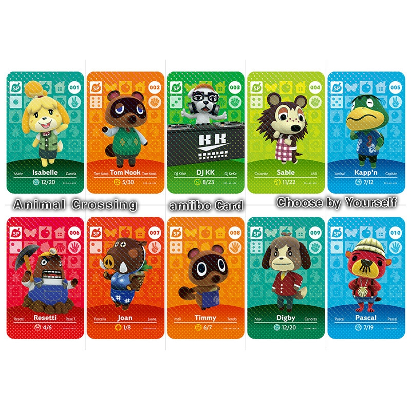 amiibo animal crossing nintendo switch