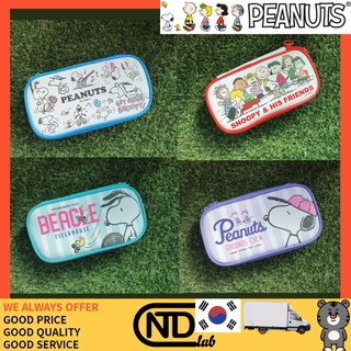 กระเป๋าดินสอ หนัง PU ลายการ์ตูน Snoopy อเนกประสงค์