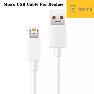 สาชาร์จ แท้ Realme 4A VOOC(Micro Usb) ใช้ได้กับมือถือหลายรุ่นเช่นRealme2 Realme3 Realme5 5i  5S C12 C3 C2 และอีกหลายรุ่น