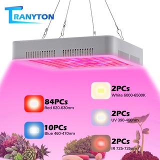 ไฟปลูกต้นไม้  Full Spectrum LED ไฟต้นไม้ 1000W IR &amp; UV 3030 สําหรับปลูกพืชไฮโดรโปนิก ในร่ม โรงเรือนปลูกต้นไม้