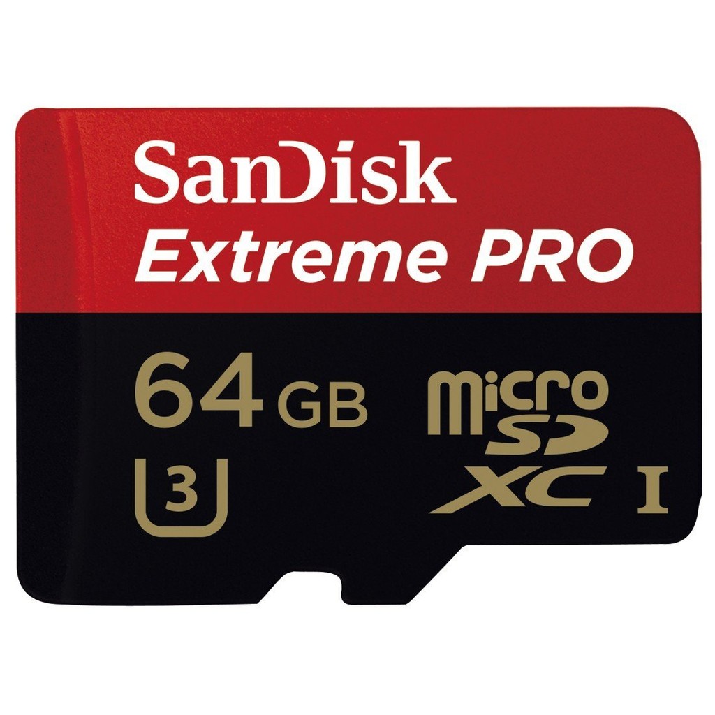 SanDisk Extreme PRO 64GB UHS-I/U3 Micro SDXC ความเร็วสูงสุด 95MB/s SDSDQXP-064G