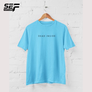 เสื้อแฟชั่นผญ - Sef ตายภายในเสื้อมินิมัลลิสต์สําหรับผู้ชายและผู้หญิงเสื้อยืด Unisex และเสื้อยืด