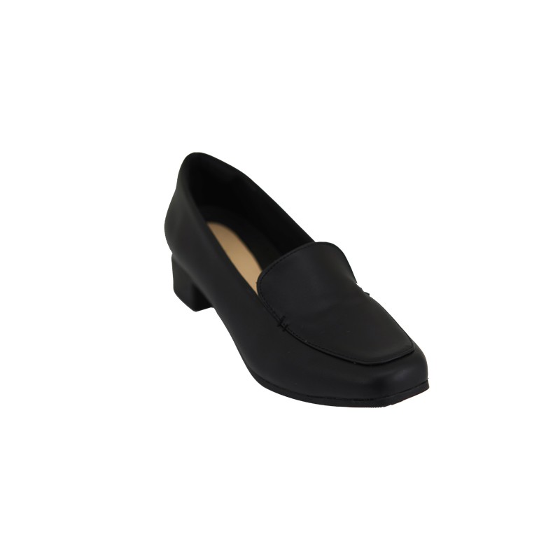 BATA LADIES'HEELS รองเท้าลำลองหญิง ส้นสูง 1.5 นิ้ว  Dress แบบสวม ปิดส้น สีดำ รหัส 6516904 EaVN