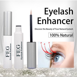 แท้FEG Eyelash Enhancer เซรั่มบำรุงและเพิ่มความยาวขนตา ขนาด 3 ml. เพิ่มความยาวขนตาอย่างเป็นธรรมชาติ กระตุ้นการงอกขนตายาว