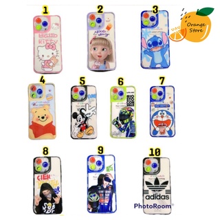 (พร้อมส่งจากไทย) เคสสำหรับไอโฟน เคสใสการ์ตูน(Ju) 13 13Pro 13ProMax