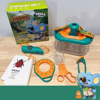 KOALA explorer set เซ็ตกล่องเก็บแมลงพร้อมอุปกรณ์ (TOY561)