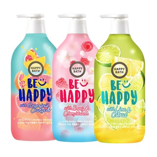 # พร้อมส่ง # HAPPY BATH Smile Body Wash,900 g