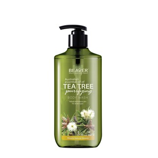 BEAVER AUSTRALIAN TEA TREE BODY WASH 400 ML.