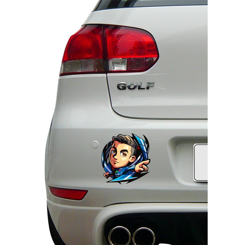 Maverick Vinales GP outline sticker TT Bike Decal Sticker Super Bike Racing