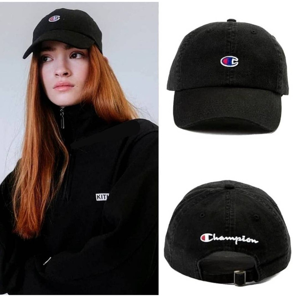 [เก็บ code ลดเพิ่ม 197]หมวก Champion (Unisex) ปรับสายได้**ของเเท้