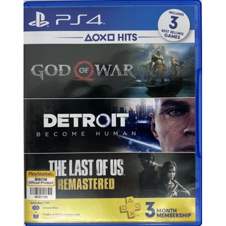 [Ps4][มือ2] เกม God of war + detriot