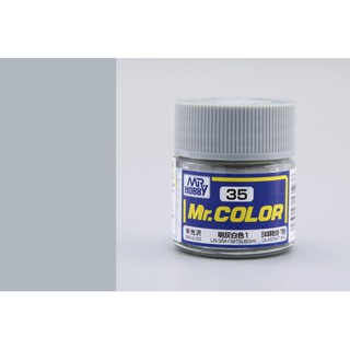 สีสูตรทินเนอร์ Mr.color C35 IJN Gray (Mitsubishi) Semi-Gloss 10ml