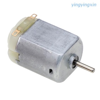 Yin มอเตอร์ไฟฟ้า DC 1V-6V 130 สําหรับของเล่นวิทยาศาสตร์ DIY