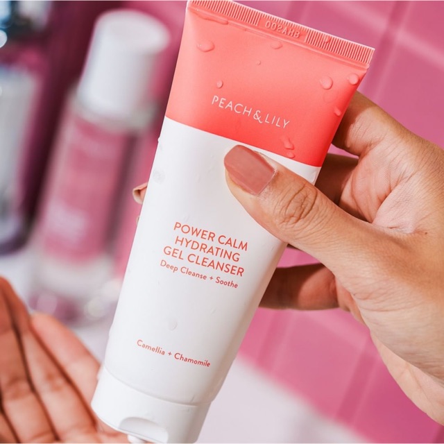 peach lily cleanser