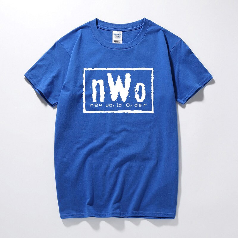 New World Order T Shirt NWO Wrestling Hulk Hogan Scott Hall Kevin Nash Mens Top Streetwear T-shirt Short Sleeve Tee Shir #4