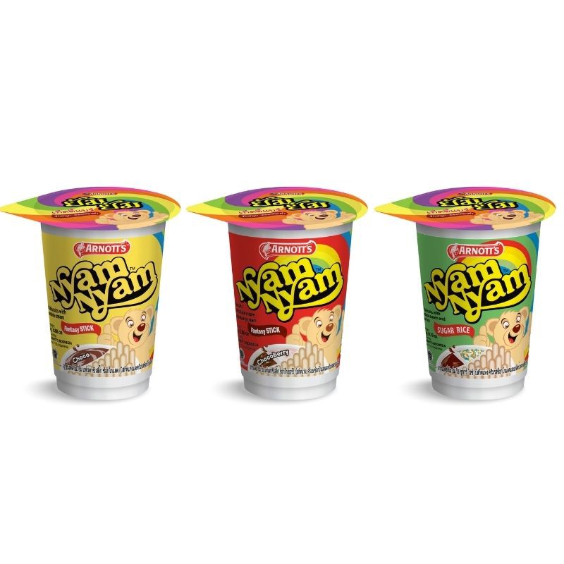 ARNOTT'S อาร์นอตส์ ยัม ยัม สติ๊ก 25ก แพ็ค12 (เลือกรสได้)