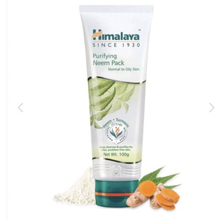 Himalaya Purifying Neem Pack 100 g ครีมพอกหน้าลดสิว ผิวมัน