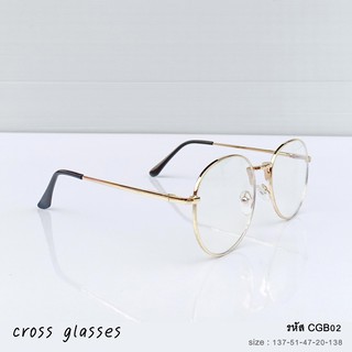 แว่นกรองแสงคอมฯ เลนส์บลูบล็อคแท้ คุณภาพดี ค่าสายตาปกติ ทรงหยดน้ำ  รหัส CGB 02 #6