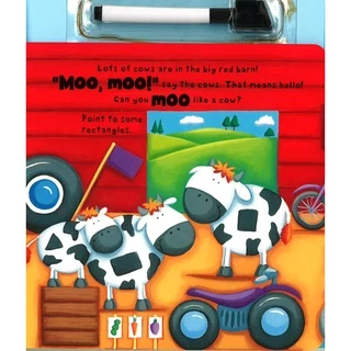 BBW หนังสือ Wipe Clean Playday : Farm Shapes & Sizes ISBN: 9781912738359