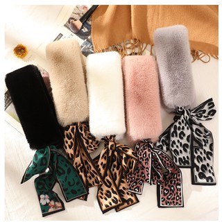 [พร้อมส่ง] ผ้าพันคอเฟอร์ กันหนาว ขนนุ่ม SetB(NI:OV)