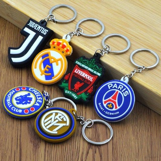 Ftb พวงกุญแจ จี้รูป Paris Saint-Germain Manchester City MUN Liverpool Juventus Chelsea สําหรับห้อยกระเป๋า