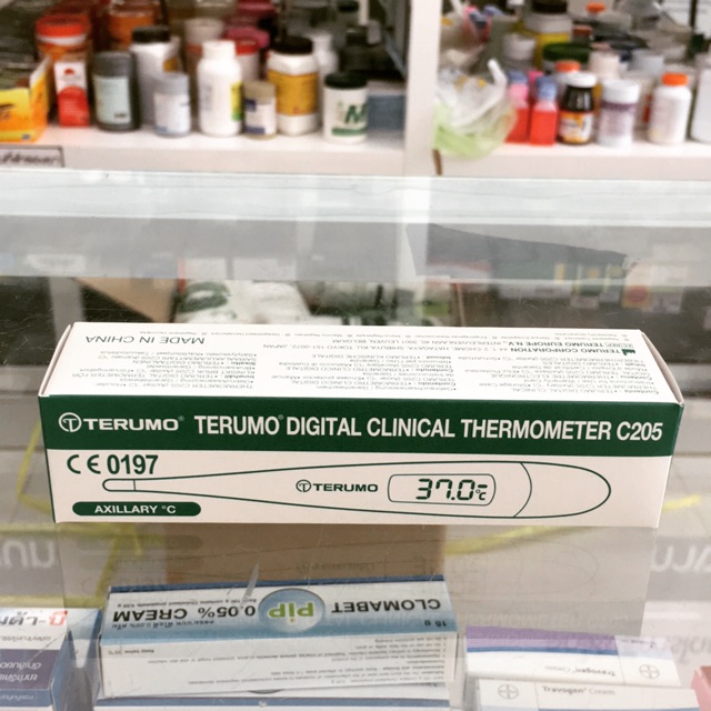 Terumo Digital Thermometer C205 ปรอทวัดไข้แบบโรงพยาบาล วัดผลเร็ว