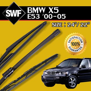 SWF ใบปัดน้ำฝนตรงรุ่นสำหรับ BMW X5 E53 00-05 (116619/116191)