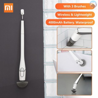 Xiaomi Mijia Cl99 เครื่องทําความสะอาดไฟฟ้า พร้อมแปรง ชาร์จ Usb 4000 Mah