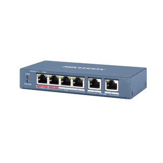 Hikvision SWITCH PoE 100Mpbs Unmanaged 4 port รุ่น DS-3E0106HP-E