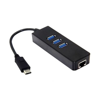 ราคาtype-c 3.1 to lan Gigabit Ethernet with hub usb 3.0