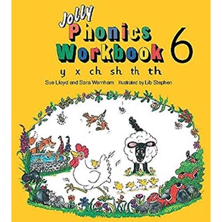 Jolly Phonics Workbook (Jolly Phonics) &lt;6&gt; สั่งเลย!! หนังสือภาษาอังกฤษมือ1 (New)