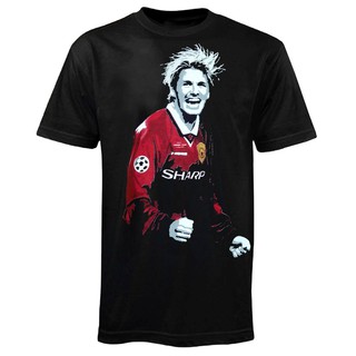 เสื้อยืดพิมพ์ลายฟุตบอล Legend David Beckham สำหรับผู้ชาย