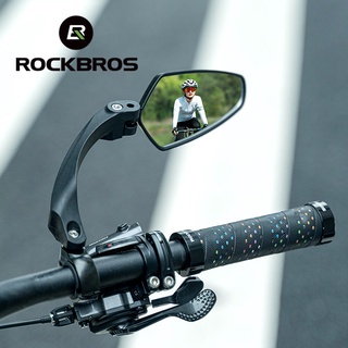 Local Delivery ROCKBROS Bike Mirror HD Rear View 360 Degree Adjustable Bicycle Side Fit Mountain Road Cycling Mirrors
